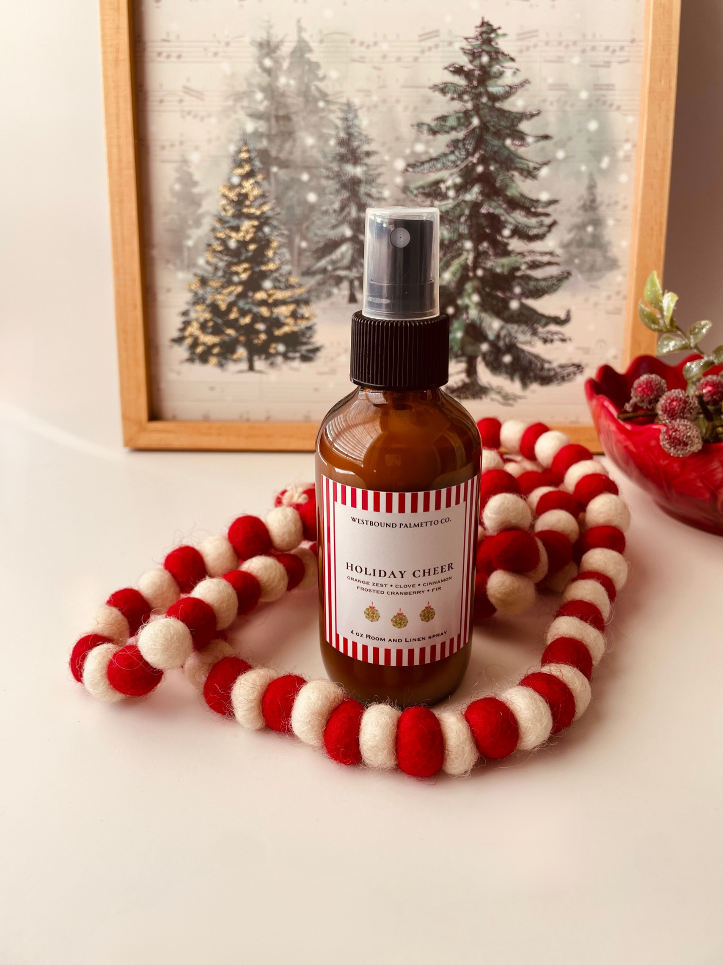 4 oz. Holiday Cheer Room and Linen Spray