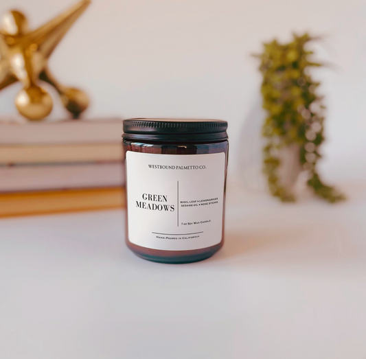7 oz. Green Meadows Candle