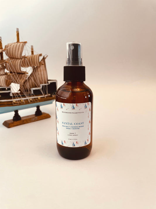 4 oz Santal Coast Room & Linen Spray