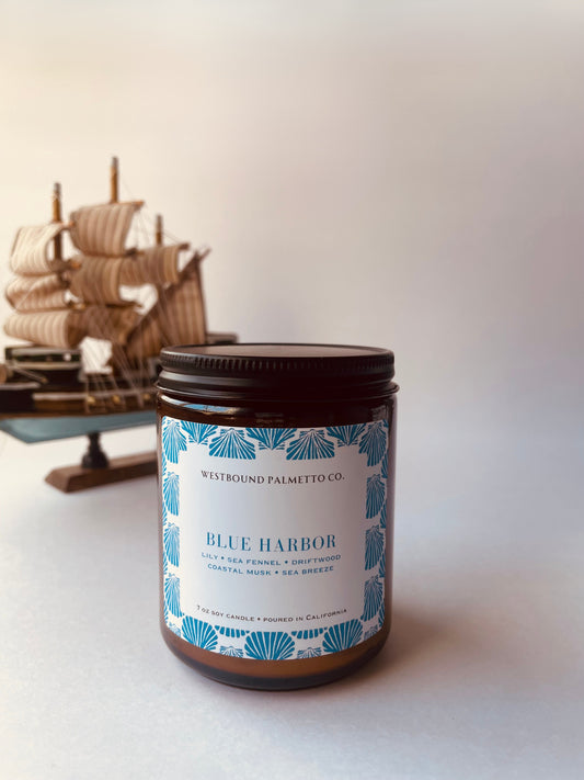 7 oz Blue Harbor Candle