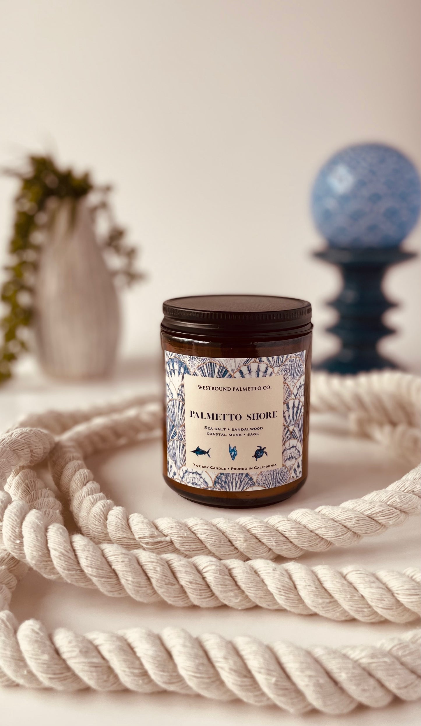 7 oz. Palmetto Shore Candle
