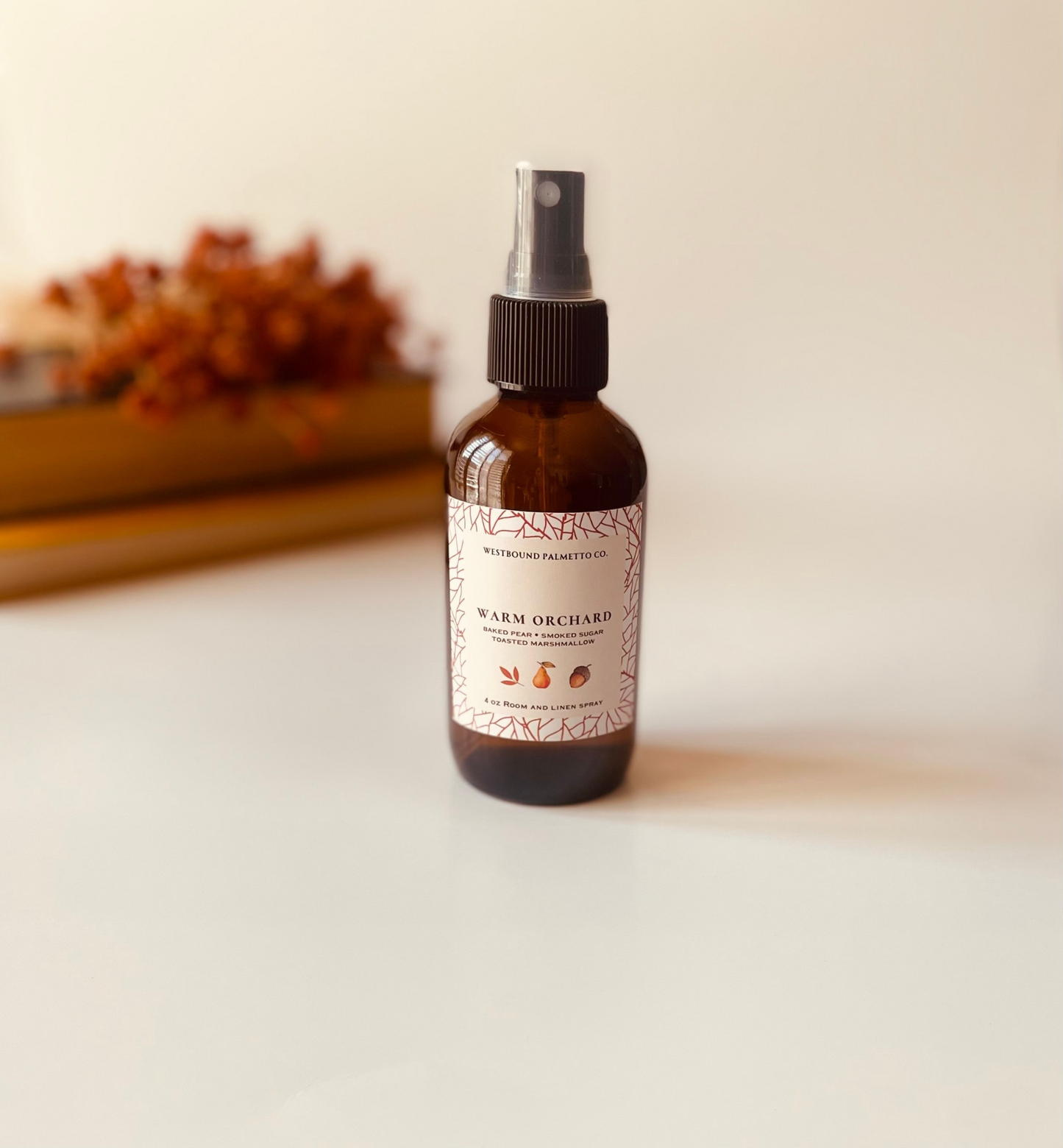 4 oz. Warm Orchard Room and linen Spray